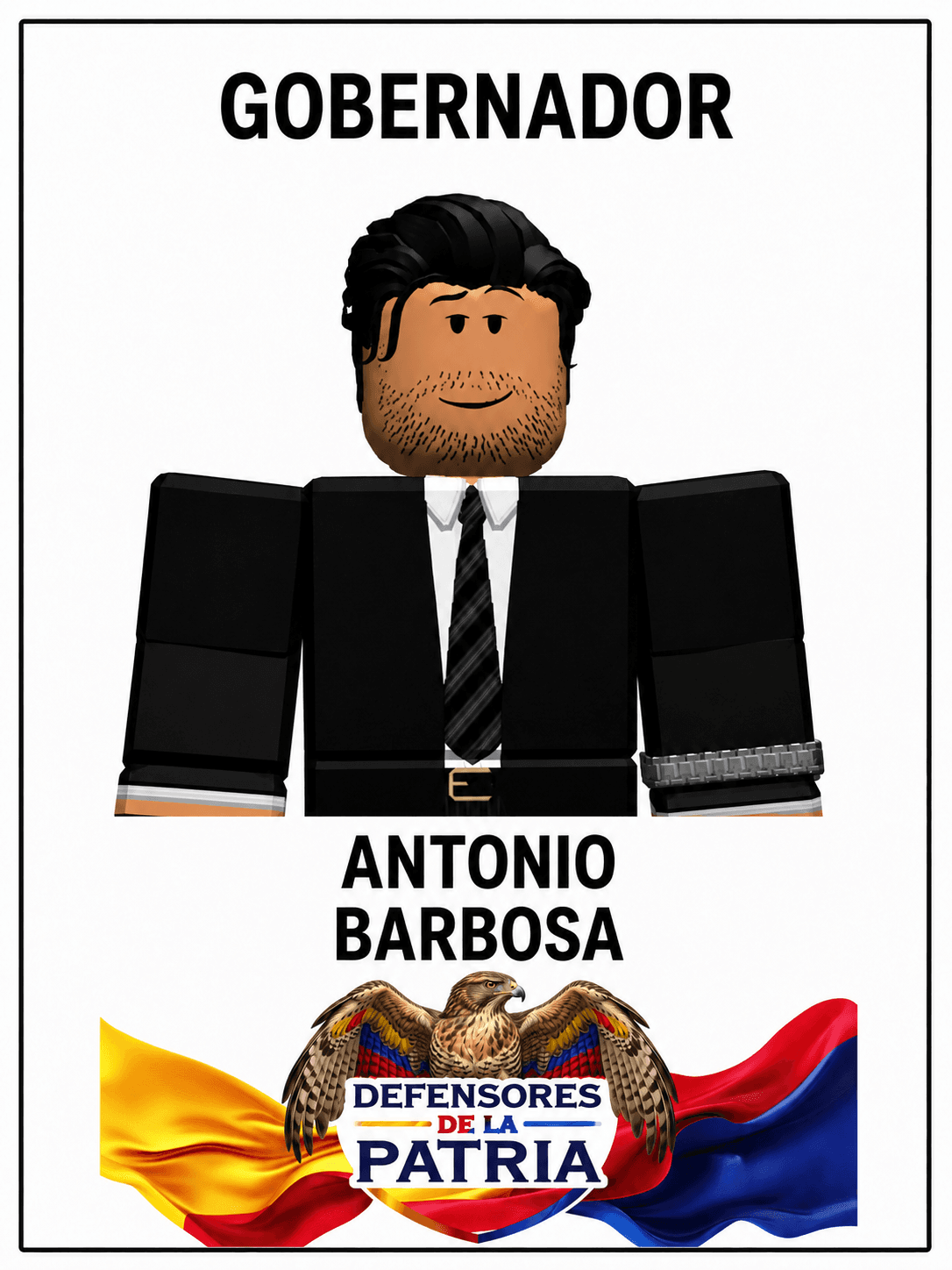 Tarjeta de Antonio Barbosa